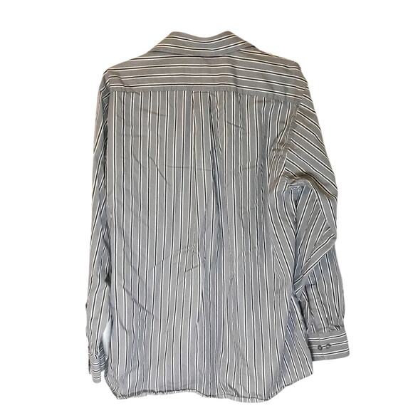 Michael Michael Kors men’s Gray Button down 16.5 - Picture 2 of 6